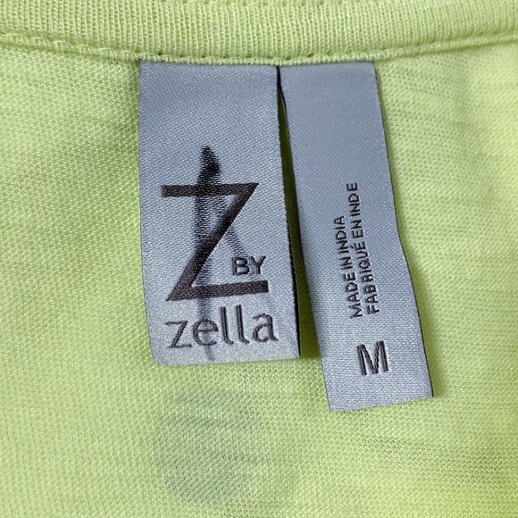 Z by Zella Women’s Racerback Tank Top in Yellow Green - Picture 6 of 9
